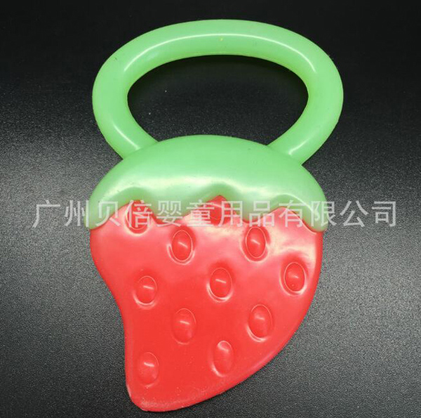 貝倍草莓硅膠嬰兒牙膠.jpg 貝倍草莓硅膠嬰兒牙膠.jpg