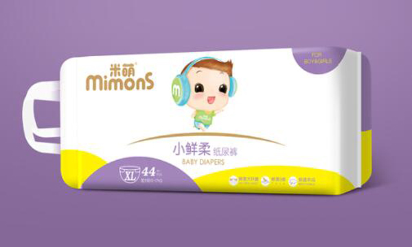 米萌小鮮柔紙尿褲XL44橫版