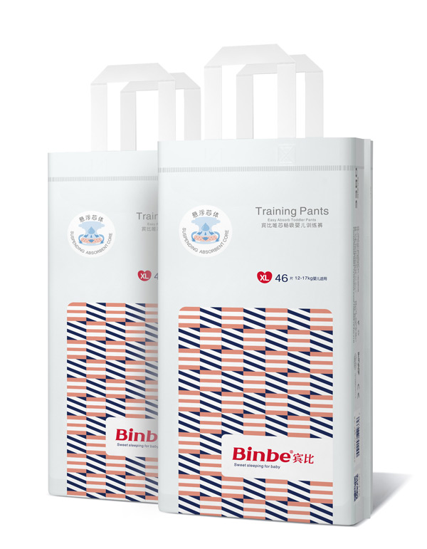 賓比唯芯暢吸嬰兒訓練褲XL46