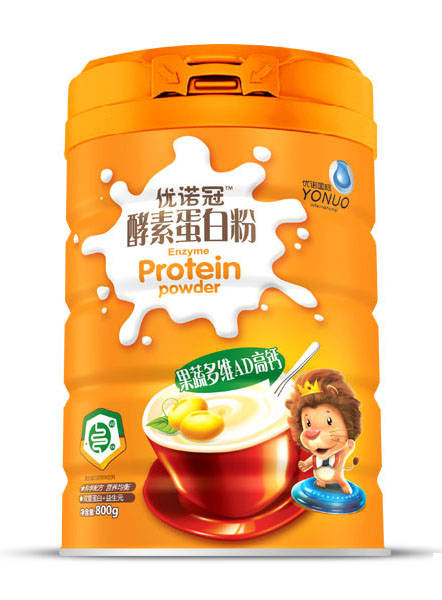 優(yōu)諾冠果蔬多維AD高鈣酵素蛋白粉
