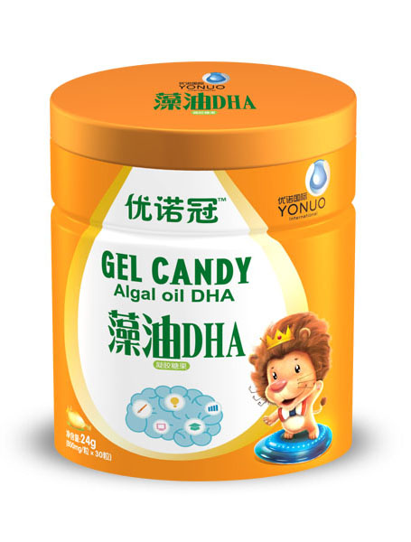 優(yōu)諾冠藻油DHA凝膠糖果
