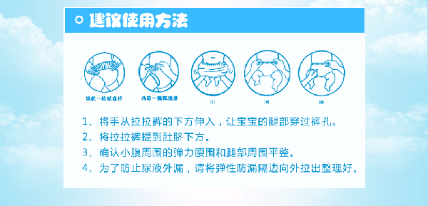 優(yōu)愛超柔竹炭芯體拉拉褲使用方法.gif