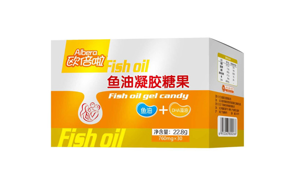 歐倍啦魚油凝膠糖果