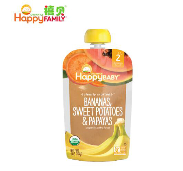 禧貝香蕉番薯木瓜泥