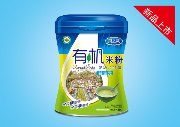 貝之籃嬰幼兒特膳有機(jī)米粉-益生元