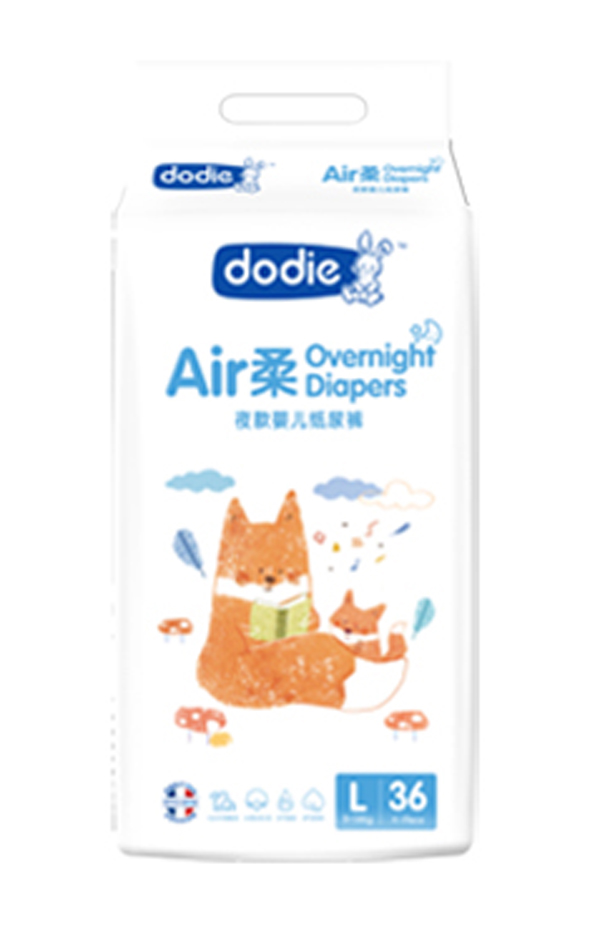 Dodie Air柔·夜款嬰兒紙尿褲L