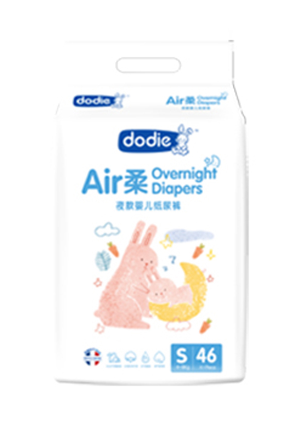 Dodie Air柔·夜款嬰兒紙尿褲S