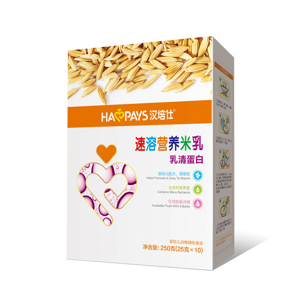 漢培仕速溶營(yíng)養(yǎng)米乳乳清蛋白盒裝
