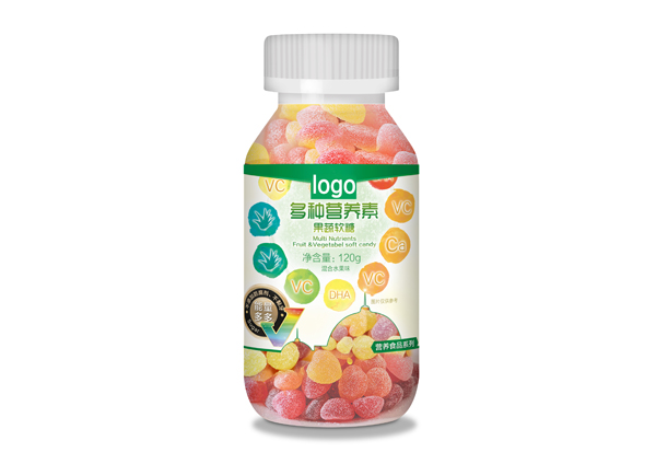 能量堡壘多種營養(yǎng)果蔬軟糖
