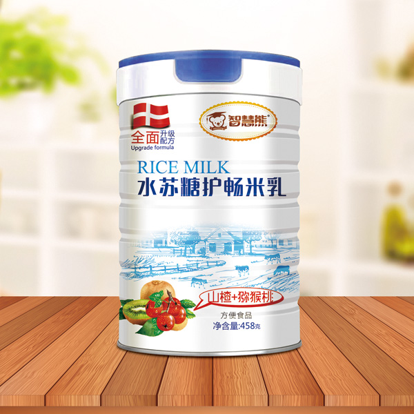 智慧熊水蘇糖護(hù)暢米乳-山楂+獼猴桃