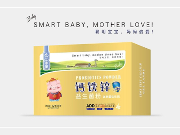 乖堡鈣鐵鋅益生菌粉