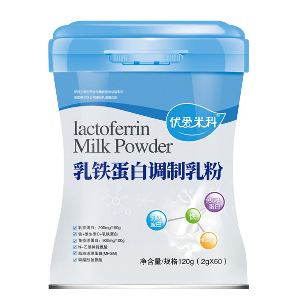 優(yōu)愛(ài)米科乳鐵蛋白調(diào)制乳粉