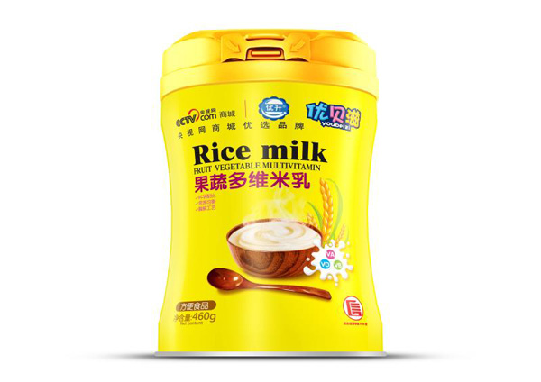 優(yōu)貝滋果蔬多維米乳罐裝