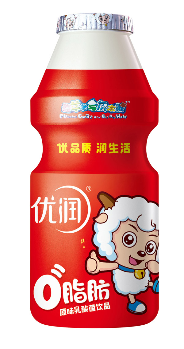 優(yōu)潤(rùn)原味乳酸菌飲品 160ml 組裝