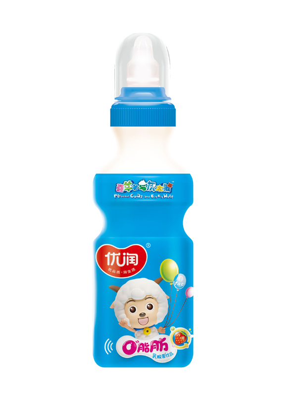 優(yōu)潤(rùn)乳酸菌飲品 瓶裝紅色