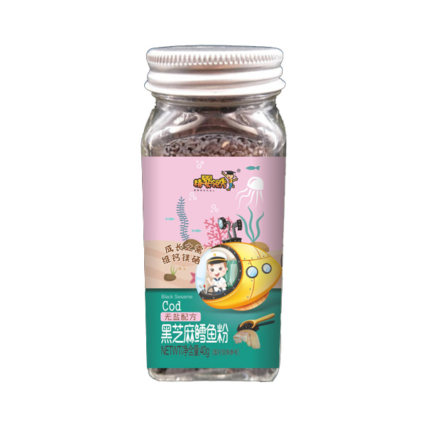 精嬰領(lǐng)秀黑芝麻鱈魚粉