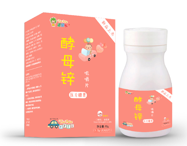 添貝樂酵母鋅咀嚼片