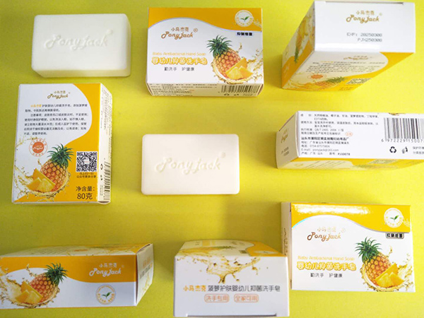 小馬杰克菠蘿護膚嬰幼兒抑菌洗手皂