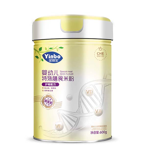 金嬰寶嬰幼兒特殊膳食米粉 護暢配方600g