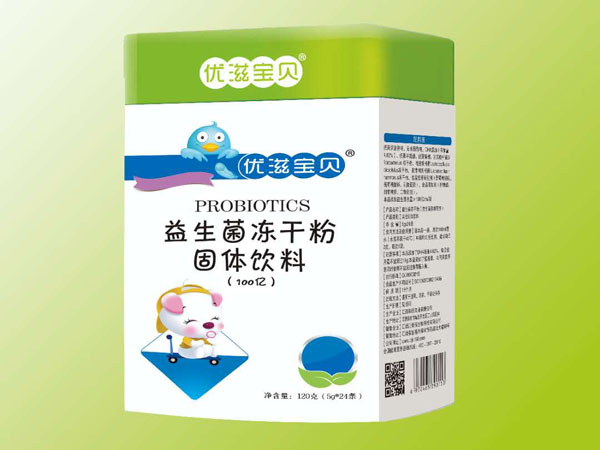優(yōu)滋寶貝益生菌凍干粉鐵聽120g