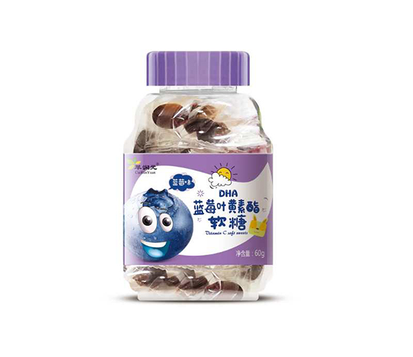 萃潤元藍莓葉黃素酯軟糖 藍莓味