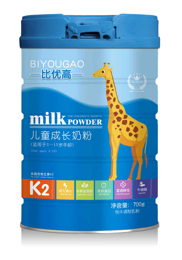 比優(yōu)高兒童成長奶粉