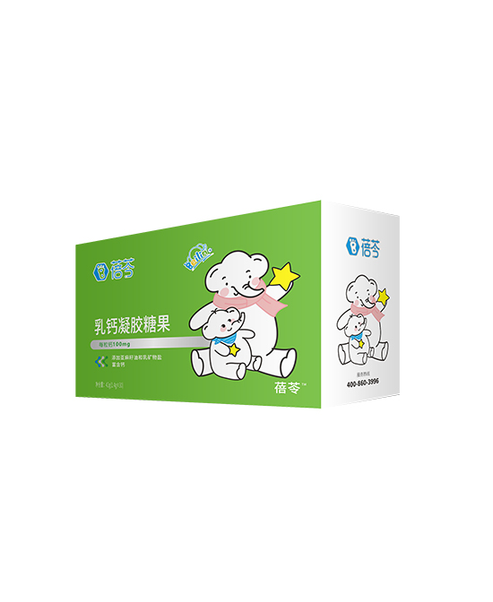 蓓芩乳鈣凝膠糖果