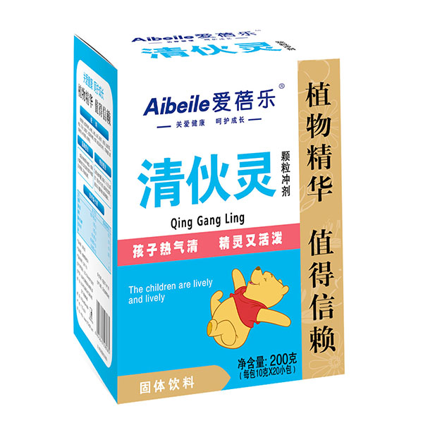 愛(ài)蓓樂(lè)清伙靈顆粒沖劑200g