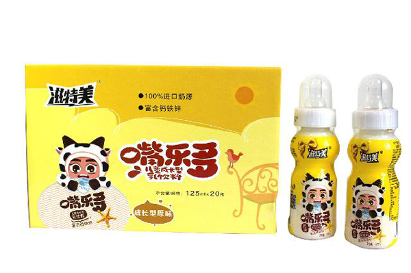 滋特美嘴樂多兒童乳酸菌乳飲料 成長型原味20瓶裝 黃色