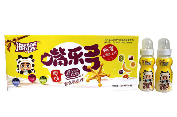 滋特美嘴樂多兒童乳酸菌乳飲料 原味40瓶裝 黃色