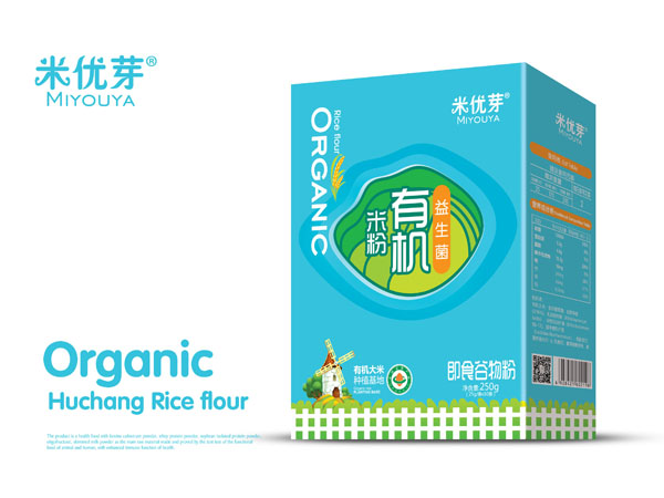 米優(yōu)芽有機(jī)米粉—益生菌配方盒裝