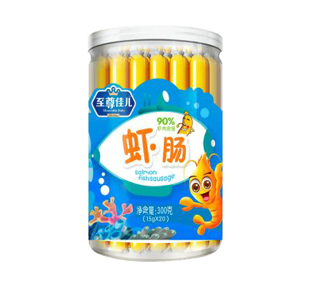 至尊佳兒罐裝魚(yú)腸 蝦腸