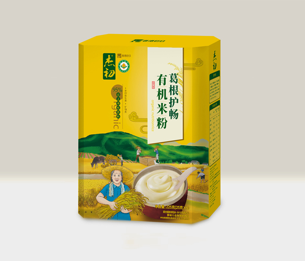 杰初益生菌護暢有機米粉