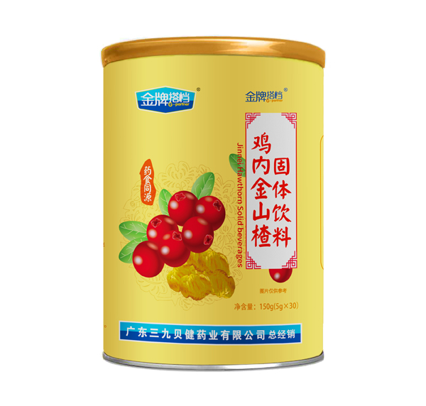 金牌搭檔雞內金山楂固體飲料