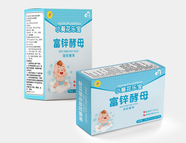 小葵花樂(lè)寶富鋅酵母凝膠糖果
