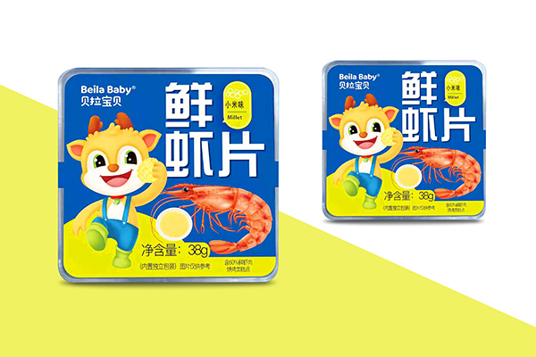 貝拉寶貝鮮蝦片 小米味