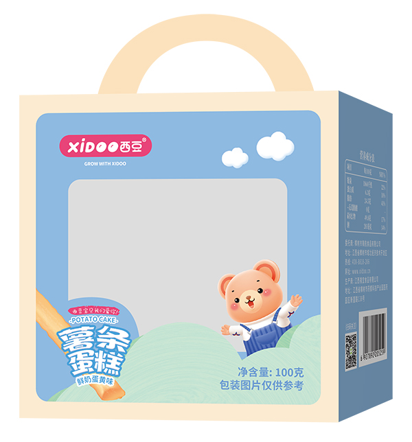西豆  薯條蛋糕 蛋黃味