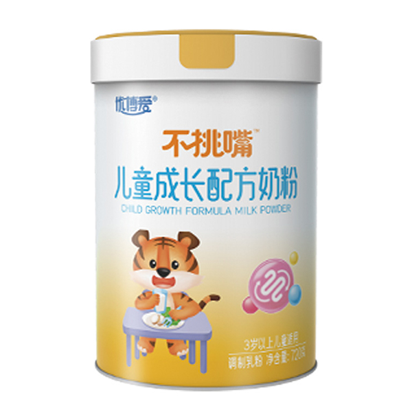 優(yōu)博愛(ài)不挑嘴兒童成長(zhǎng)配方奶粉