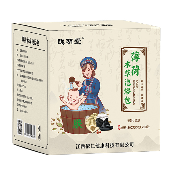 聰明愛本草泡浴包-薄荷(膚)