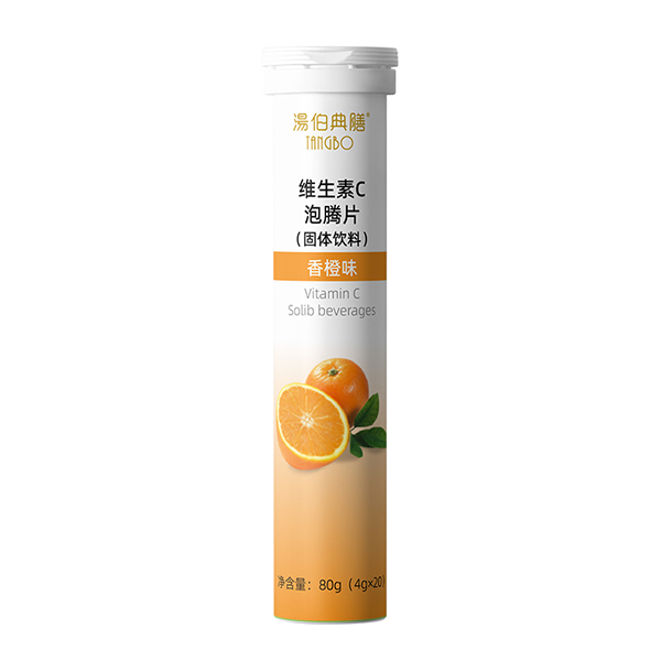 湯伯典膳維生素C泡騰片-香橙味