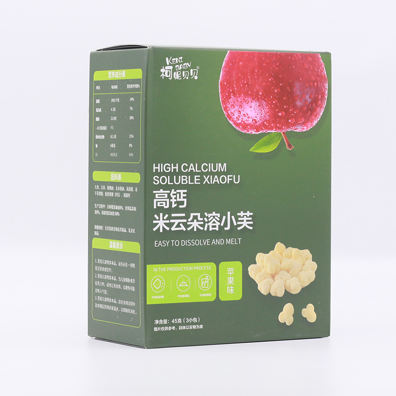 柯妮貝貝高鈣米云朵溶小芙-蘋果味