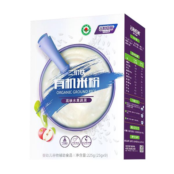 谷悅啟明有機米粉-高鐵水果蔬菜