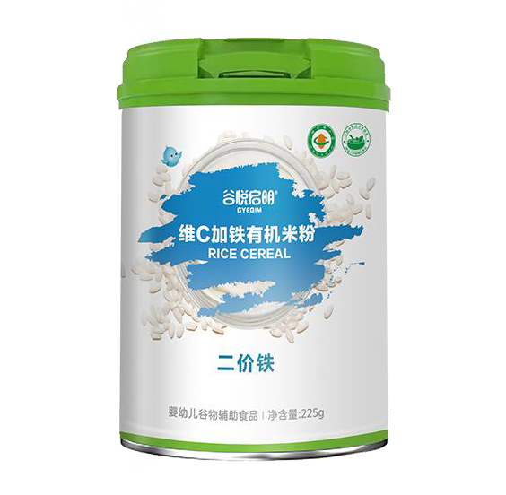 谷悅啟明維C加鐵有機米粉