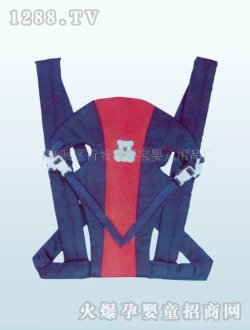 康嬰寶紅藍(lán)色嬰兒背帶