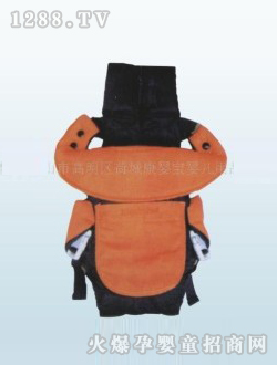 康嬰寶橘紅色嬰兒背帶