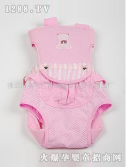 康嬰寶開心背帶紅色