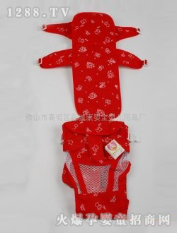 康嬰寶六合一背帶紅色