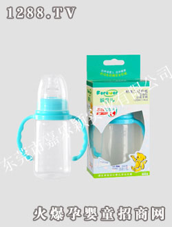 福愛(ài)兒標(biāo)準(zhǔn)口120ml有柄直身奶瓶