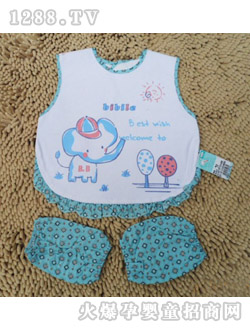 比比樂(lè)寶寶罩衣