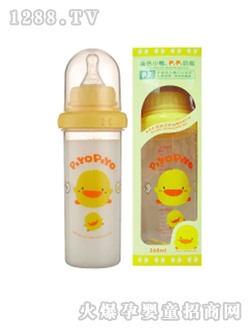 黃色小鴨P.P奶瓶260ml